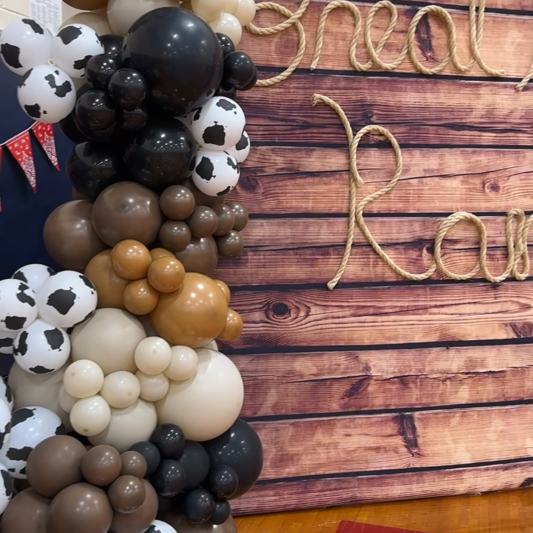 🤠 Rodeo Balloon Garland Kit 🐄