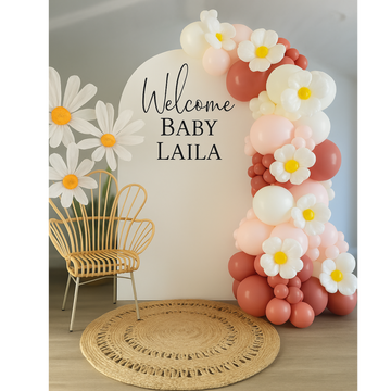 🌼 Daisy Shower Balloon Garland Bundle 🌼